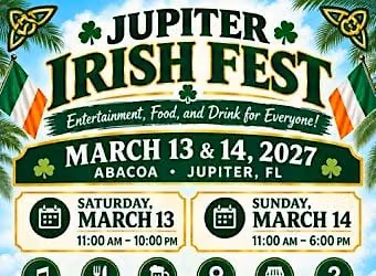 Jupiter Irish Fest 2027