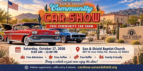 Free Community Car Show | Marana, AZ