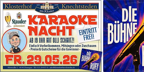 Karaoke-Nacht im Klosterhof - Eintritt frei!