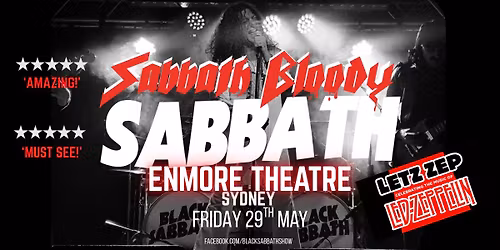 Sabbath Bloody Sabbath @ The Enmore Theatre