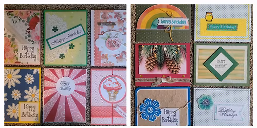 Card Making for shut-ins and troops