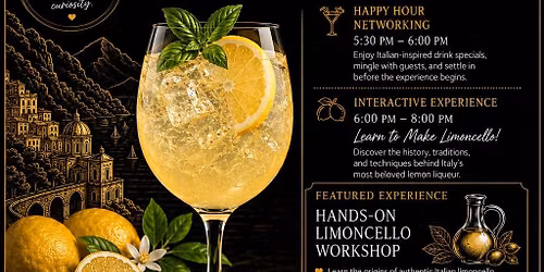 Italian Mocktails & Cocktails, oh my!