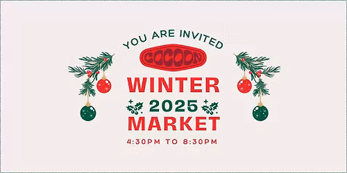 Cocoon Brewing Winter Markets 2025