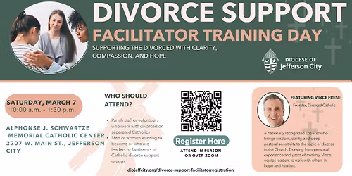 Divorce Support Facilitator Training Day