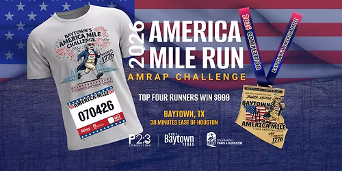 Baytown's 2026 America Mile Run AMRAP Challenge