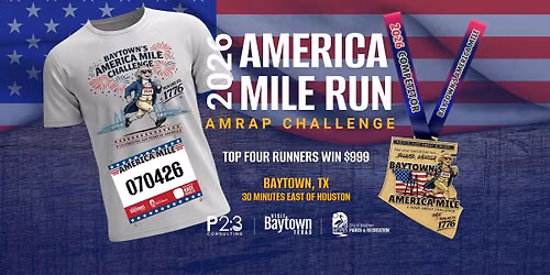 Baytown's 2026 America Mile Run AMRAP Challenge