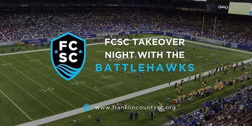 FCSC Takeover: Battlehawks vs. Renegades Fundraiser! \ud83c\udfc8