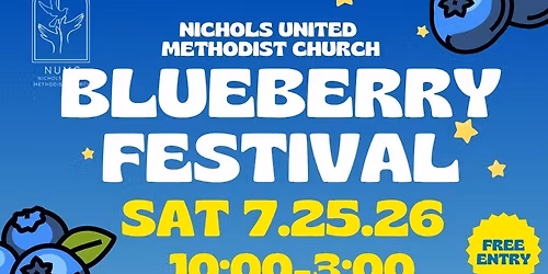 Nichols UMC Blueberry Festival