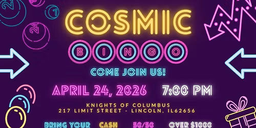 Cosmic Bingo Night