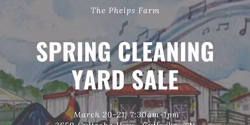 Phelps Farm Yard Sale 