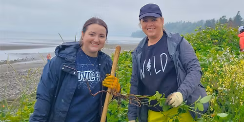 Beach Day! Remove Invasive Blackberry at West Beach, White Rock!