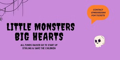 Little Monsters Big Hearts - Halloween Fundraiser