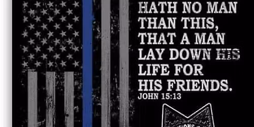 Memorial weekend flag placing.