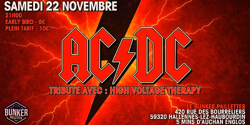 \ud83d\udd25\u26a1HVT (HIGH VOLTAGE THERAPY) - TRIBUTE AC\/DC \u26a1\ud83d\udd25