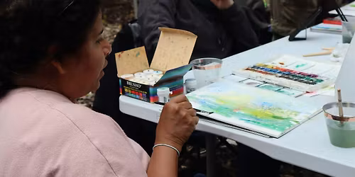 Two Lads Watercolour Workshop At The Smithills Estate - Indoor Session