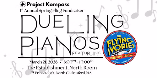 First Annual Spring Fling Fundraiser: Dueling Pianos feat. Flying Ivories