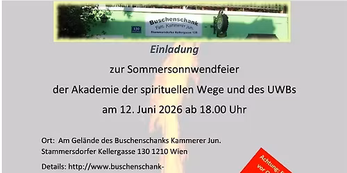 Sommersonnenwendfeier und Pacha Mama Ritual