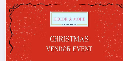 Christmas Vendor Event 