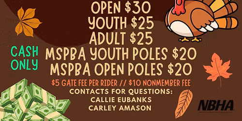 Turkey Money Barrel Race \ud83e\udd83