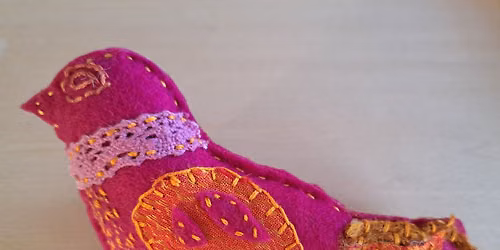 Slow Stitch Bird Workshop