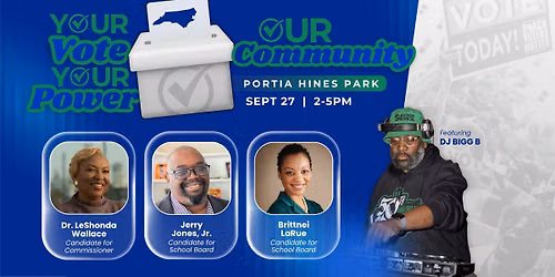 Your Vote! Your Power! Our community!