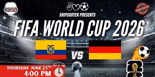 ECUADOR vs GERMANY