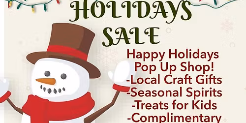 Holiday Pop Up at Velvet Rabbit Upcycle 