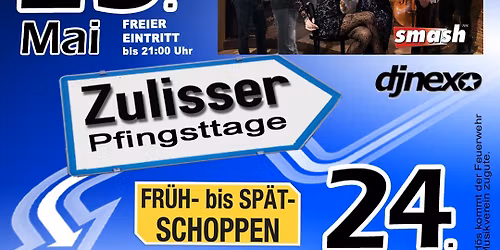 Zulisser Pfingsttage 2026