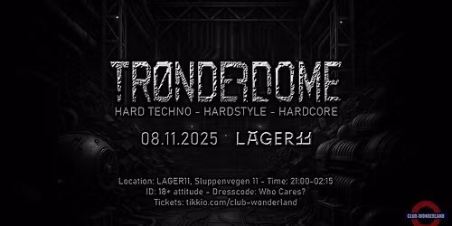 TR\u00d8NDERDOME 2025 - Hard Techno \u2022 Hardstyle \u2022 Hardcore