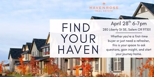 Find Your Haven | Homebuying Class