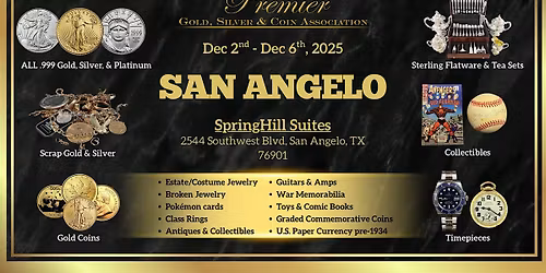 San Angelo, TX FREE 5- Day Event