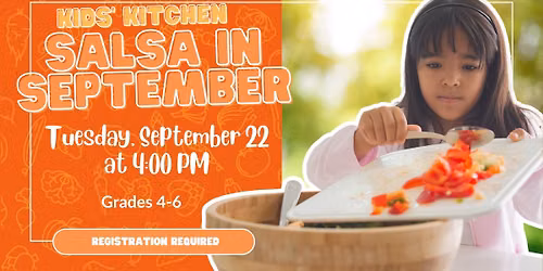 Kids' Kitchen - Salsa in September