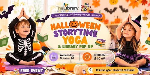 Halloween Storytime Yoga & Library Pop-Up