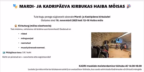 Mardi- ja Kadripäeva kirbukas