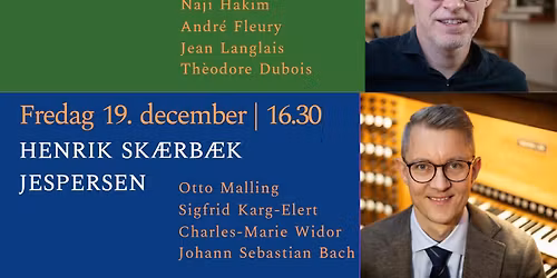 Jule-orgelkoncerter i uge 51