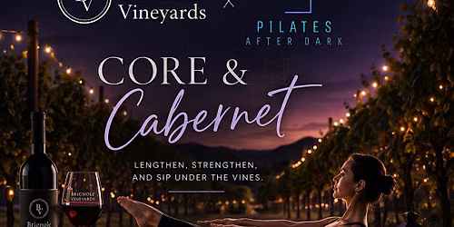 Pilates After Dark at Brignole Vineyard