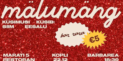 bar rara m\u00e4lum\u00e4ng