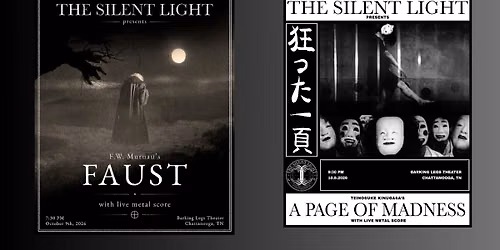 Silent Light presents Faust with Original Live Metal Scores