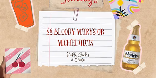 Craft & Sip Bloody Sundays at A Stroke of Genius
