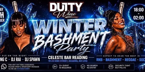 DUTTY WINE READING - BASHMENT WINTER PARTY