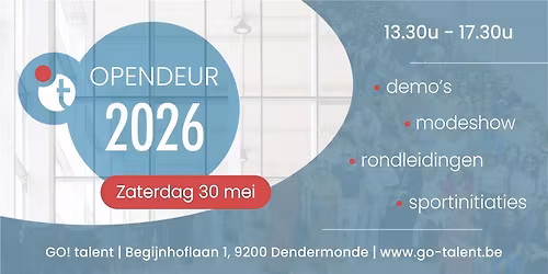 Opendeur 2026