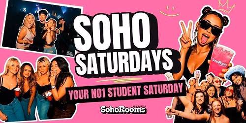 Soho Saturdays | Soho Rooms Newcastle | 24th October