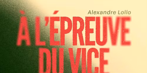 📚📖✨ SOIRÉE À L'ÉPREUVE DU VICE ✒️🥂🔥