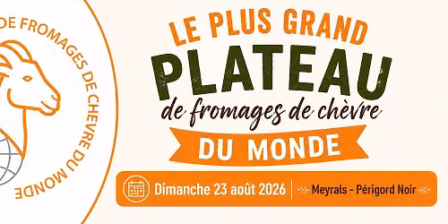 Le Plus Grand Plateau de Fromages de Ch\u00e8vre du Monde