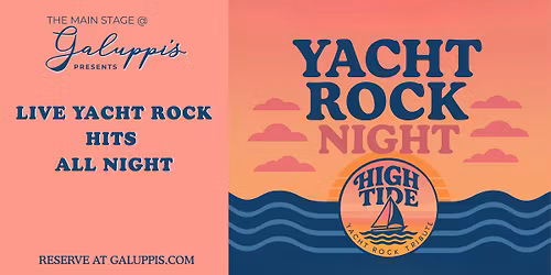 High Tide presents Yacht Rock