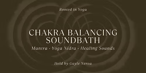 Chakra Balancing Soundbath