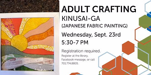 September Adult Crafting - Registration Required