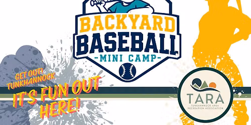 Summer Backyard Baseball MinI Camp June 29-30 - Ages 7-10 | Athletics Activity