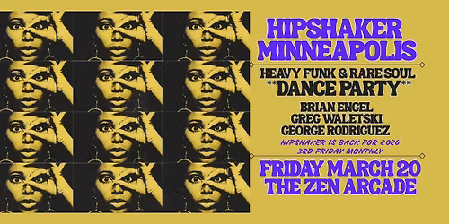 Hipshaker MPLS | Heavy Funk & Rare Soul Dance Party