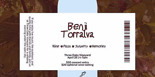 Vines & Vibes: Benji Torralva